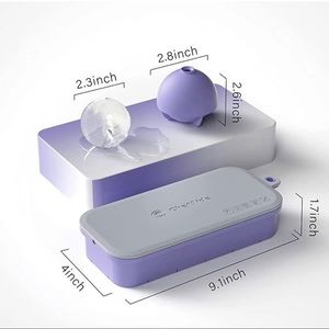 Silicone Ice Cube Tray Set